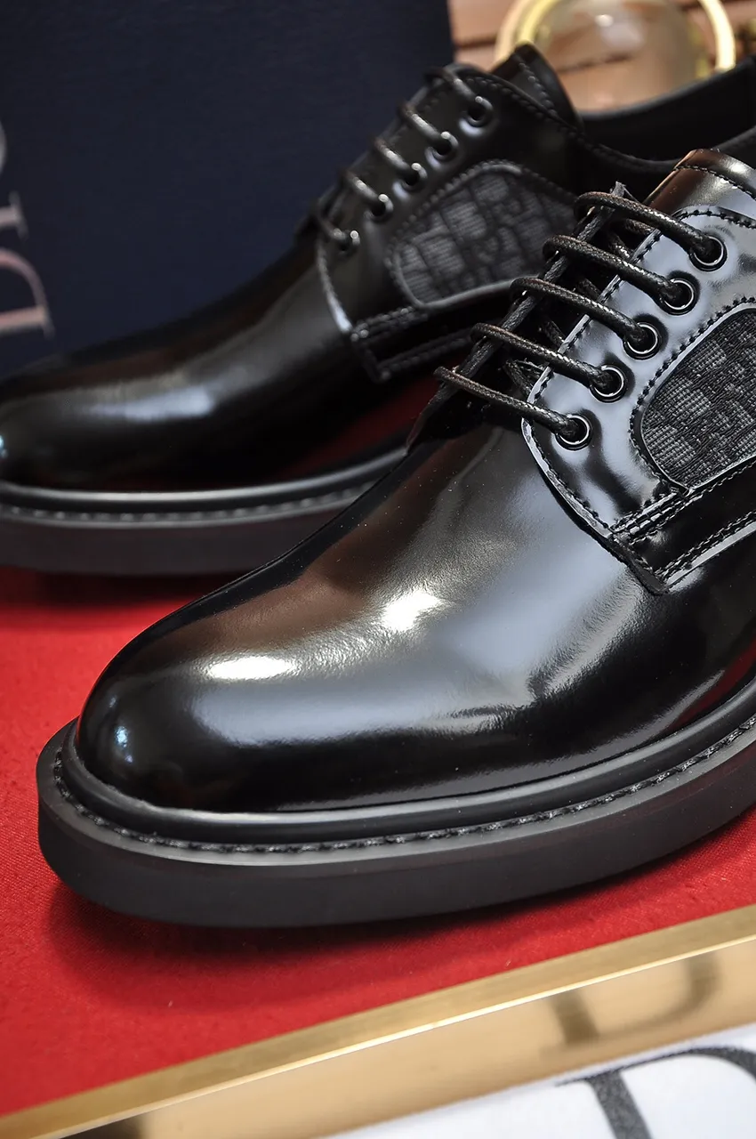 Men's shoes 💰680💶[Dior] (water-dyed cowhide lining) Dior original 1:1 high-quality factory, imported original materials, imported raw cowhide, water-dyed cowhide lining, original TPU outsole, code number: 39-44 (38.45 custom-made)